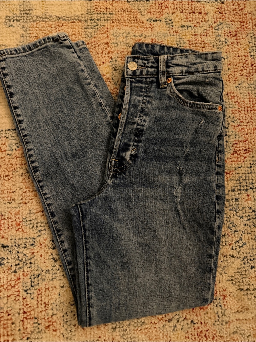 H & M Ultra High Waisted Mom Jeans